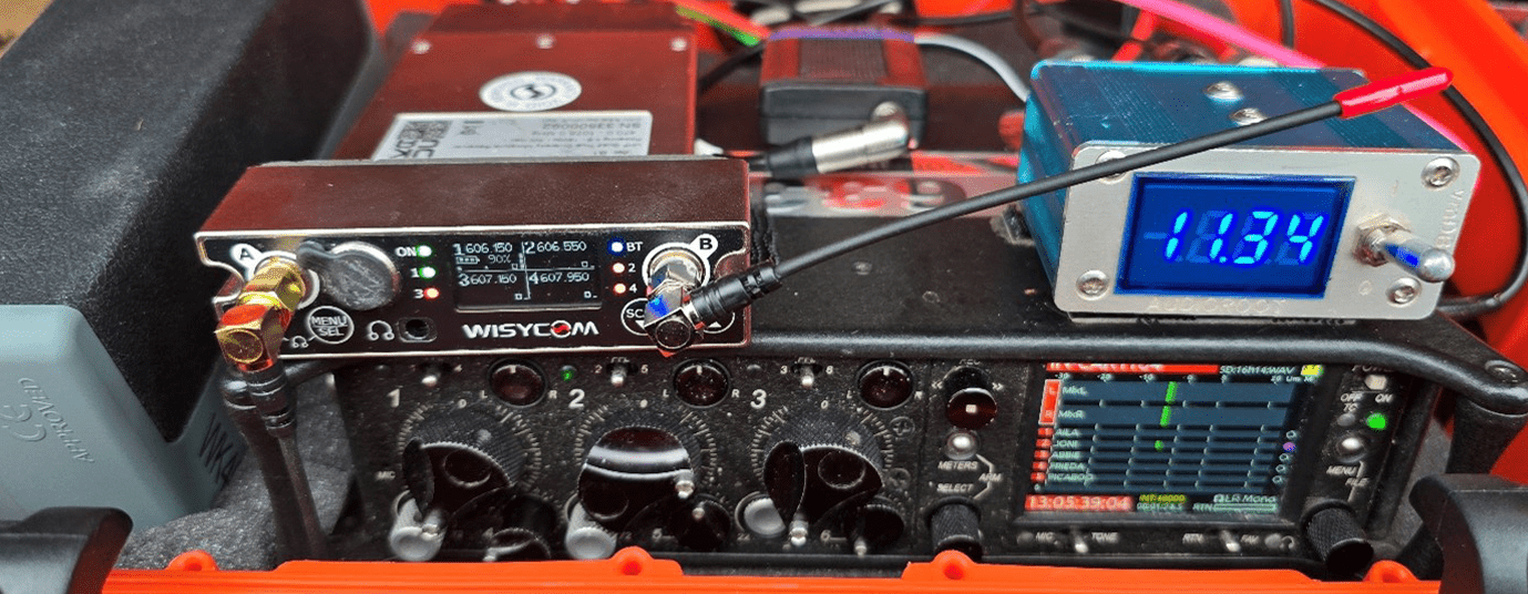 An in car audio setup